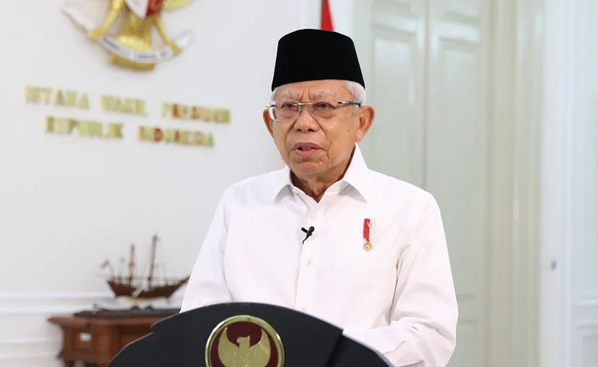Wakil Presiden Ma'ruf Amin. Foto: BPMI Setwapres.