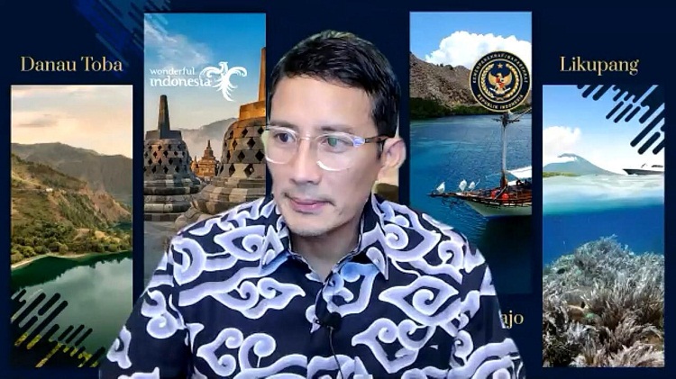 Menteri Pariwisata dan Ekonomi Kreatif Sandiaga Uno. SP/ Arlana