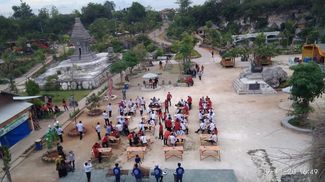 Suasana Wisata Alam Setigi saat menyambut tamu rombongan dari Pemkab Gianyar Bali. SP/ M. AIDID