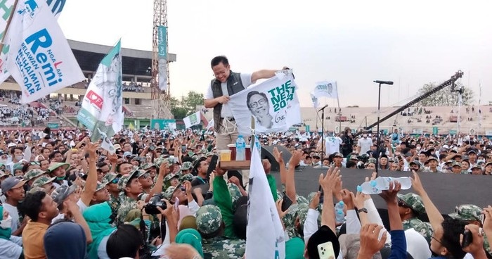 Deklarasi Gus Muhaimin Calon Presiden 2024 di Sidoarjo, Sabtu 6/8/2022. SP/Riko Abdiono