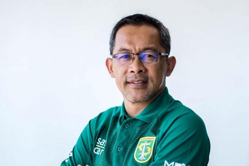Pelatih Persebaya Surabaya Aji Santoso.