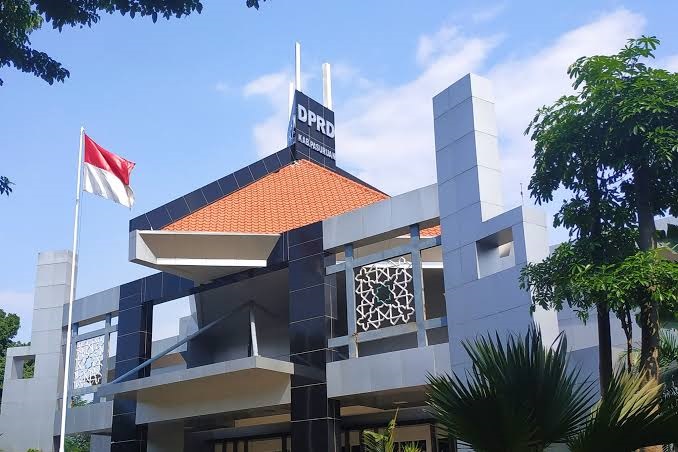 Gedung DPRD Kabupaten Pasuruan.