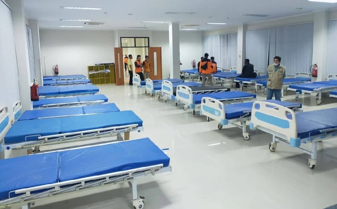 Bed Occupancy Rate (BOR) atau keterisian tempat tidur rumah sakit di Kota Surabaya saat pemberlakuan PPKM Level 2 saat ini belum mencapai 20 persen.SP/DOC SP