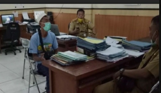 Owner Asela di kantor DPRKP kabupaten Sampang