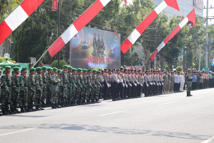Kodim 0808 Blitar Peringati HUT TNI Ke 78