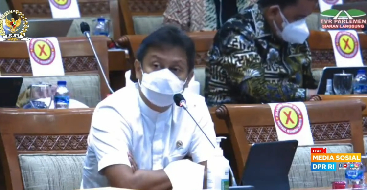 Menteri Kesehatan Budi Gunadi Sadikin.