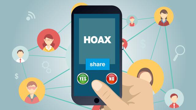 Foto illustrasi penyebaran hoax. SP/ Julian