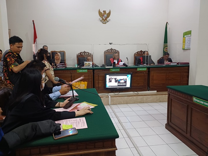 Suasana sidang di Pengadilan Negeri Surabaya. SP/Budi Mulyono