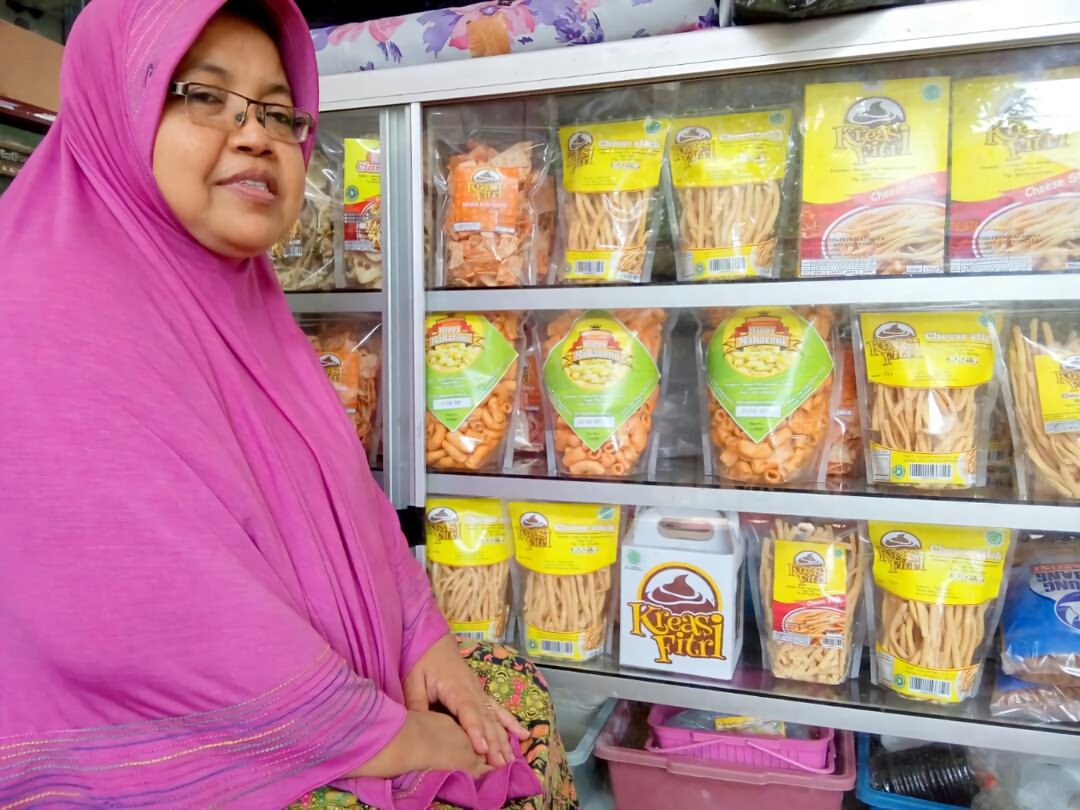 Caption: Produk Kreasi Fitri dan Sumiyatun .SP/AHMAD REZA