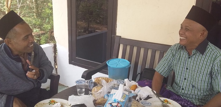 Founder Komunitas Janda Kab.Sumenep, Em.Zairi dan Direktur RUBI Madura, Ade Suhaimi. SP/Ainur Rahman