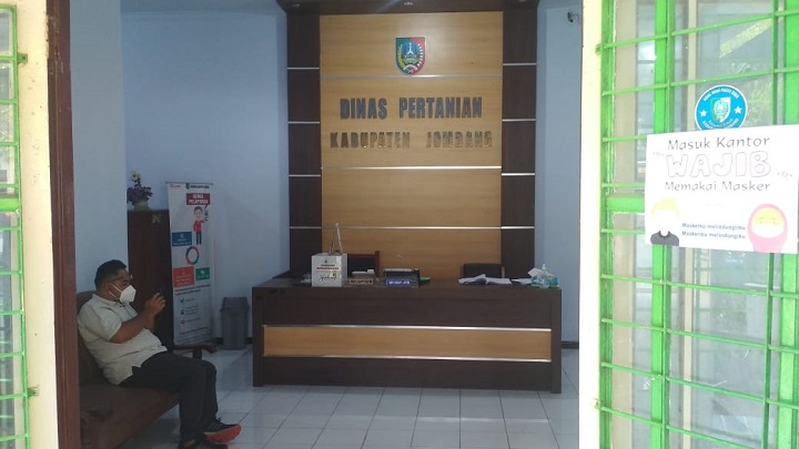Kantor Dinas Pertanian Kabupaten Jombang. SP/M Yusuf