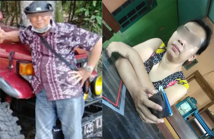 HDN dan BBT yang diduga ada main diantara keduanya. Walaupun keduanya masih berstatus suami dan istri orang. SP/Lim