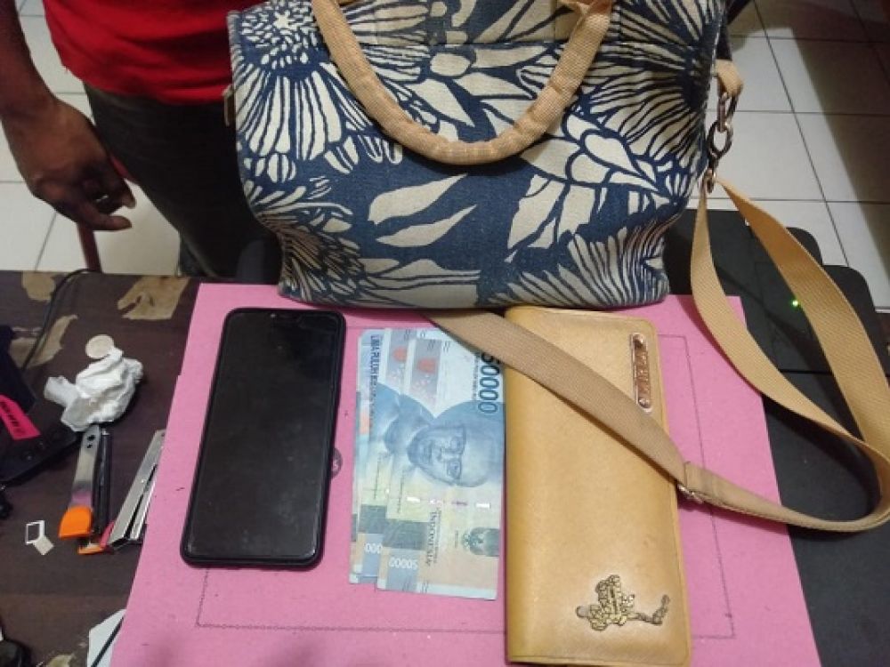 Barang bukti saat diamankan di Polsek Benowo. SP/tyan