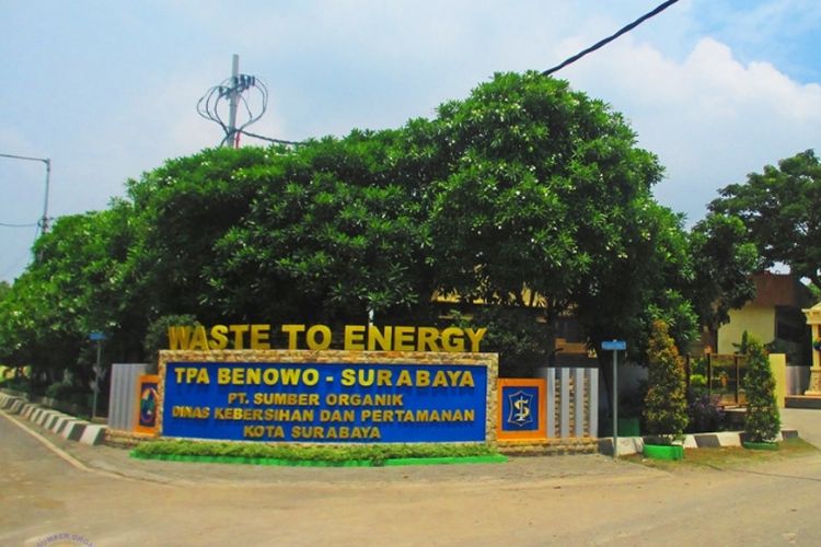 PLTSa Benowo Surabaya.