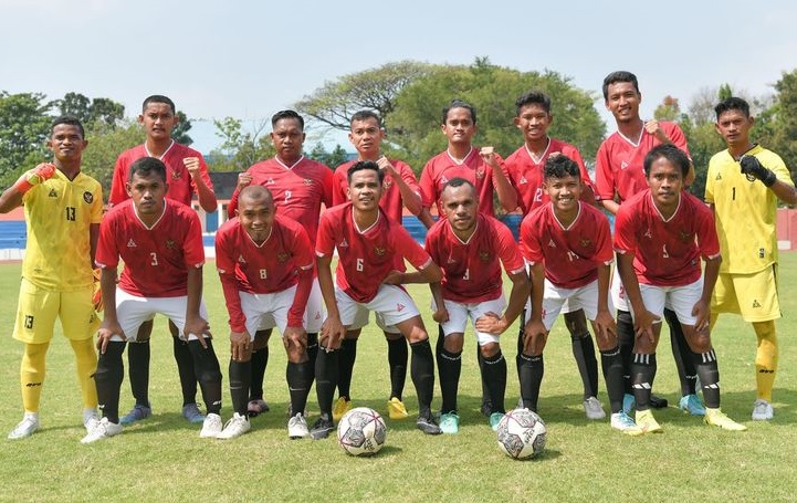 Timnas sepak bola cerebral palsy (CP) Indonesia.
