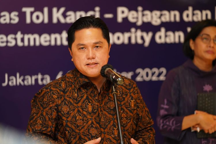 Menteri BUMN Erick Thohir. Foto: Kementerian BUMN.