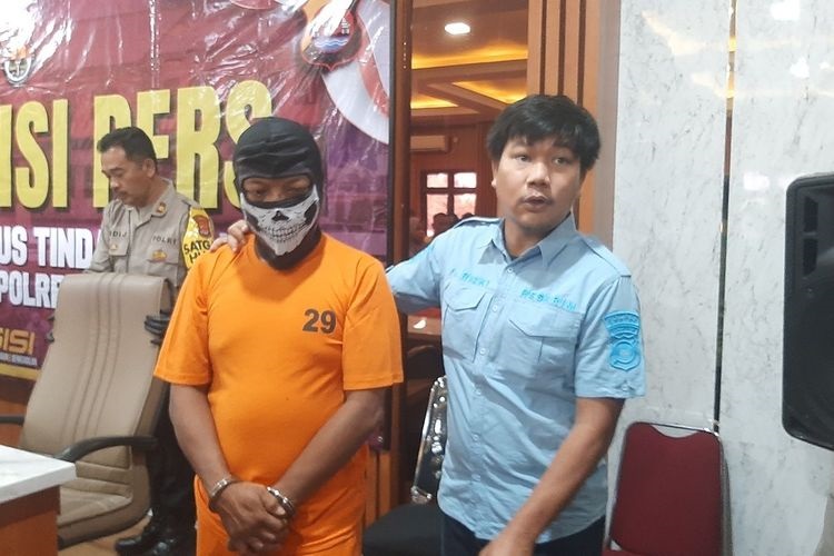 Pelaku penjual nasi goreng kini sudah diamankan pihak Polres Serang. SP/ SRG