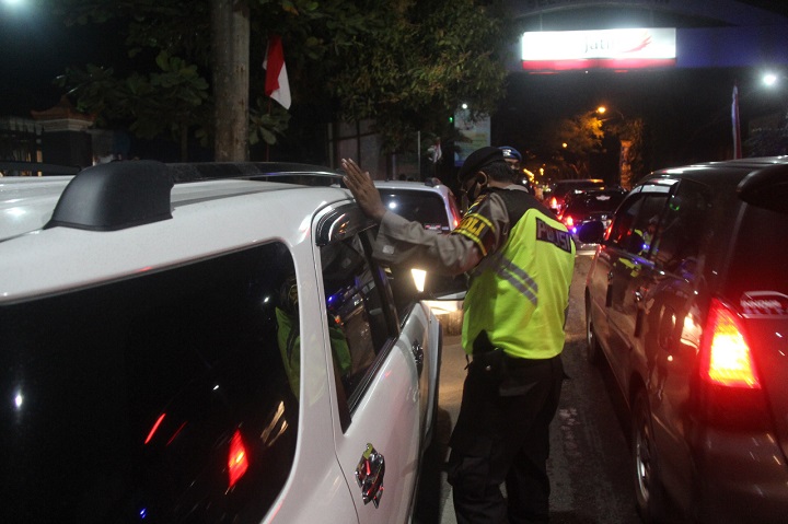 Operasi Patuh Semeru 2021 yang dilakukan di wilayah hukum Polres Blitar. SP/Hadi Lestariono