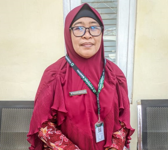 dr. Sulaiha Riningsih, M.Si Kepala Puskesmas Manding  Kec. Manding Kab. Sumenep. SP/Ainur Rahman