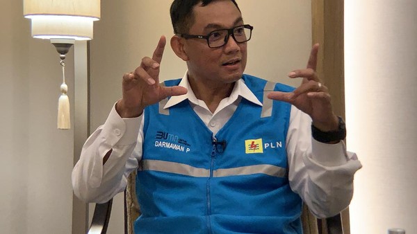 Direktur Utama PLN Darmawan Prasodjo . SP: Ariandi