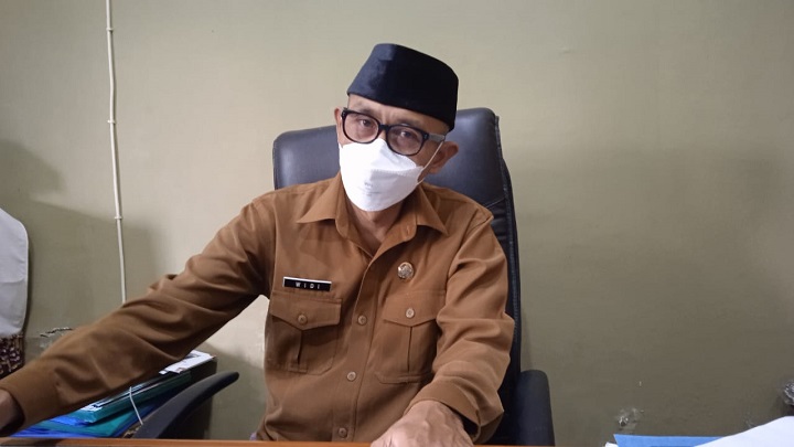 Pelaksana tugas (Plt) Kepala Dinsos Jember Widi Prasetiyo. SP/Dik