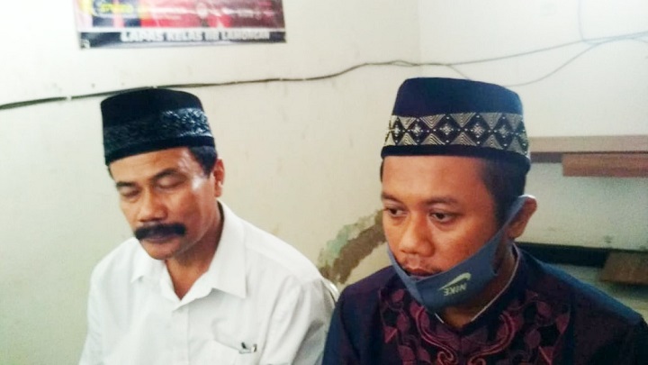 Dua terdakwa saat mengikuti sidang secara virtual. SP/MUHAJIRIN