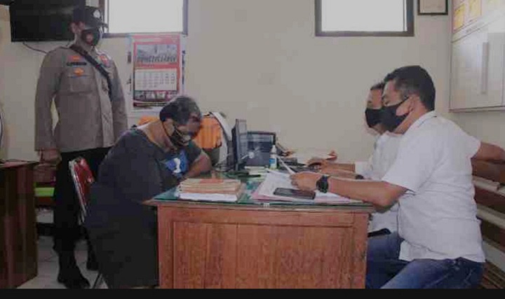 HN saat menjalani pemeriksaan. 