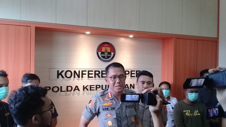 Direktur Reskrimum Polda Kepri Kombes Arie Dharmanto. 