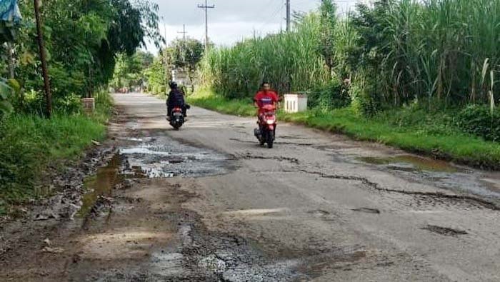 Beberapa jalan rusak dan berlubang di Blitar