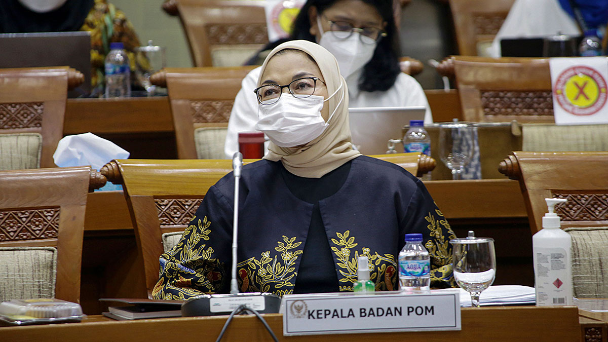 Kepala BPOM Penny Kusumastuti Lukito. SP/ TM