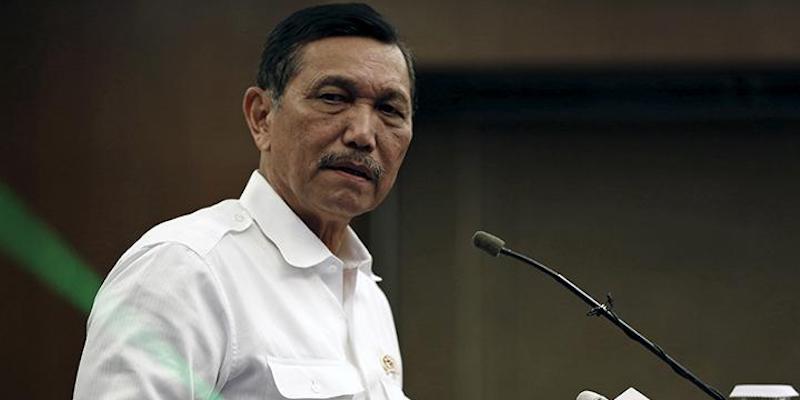 Menteri Koordinator Bidang Kemaritiman dan Investasi Luhut Binsar Panjaitan.