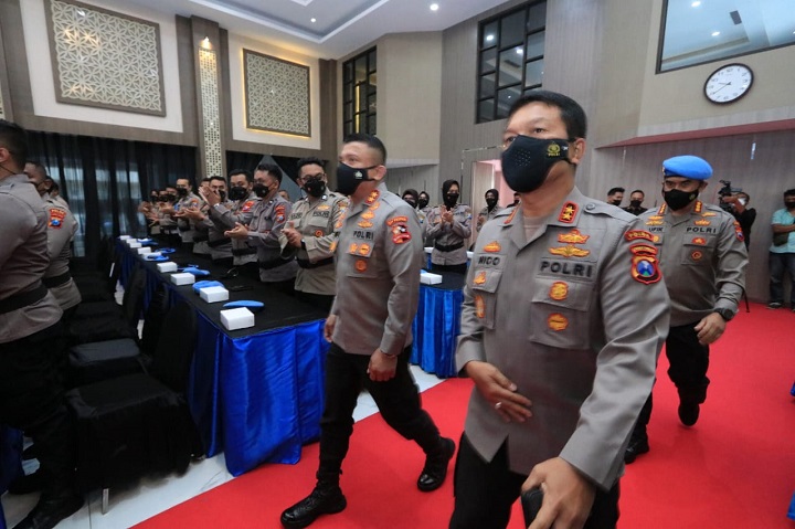 Kadiv Propam Polri Irjen Ferdy Sambo melakukan kunjungan kerja ke Polda Jatim. SP/Her