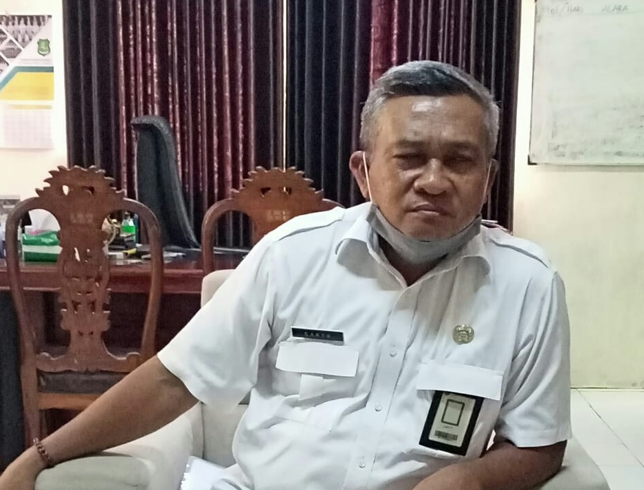 Drs. Ec. Carto, MM, Kepala Dinas Pendidikan Kab. Sumenep (ft. Ainur Rahman/ SP)