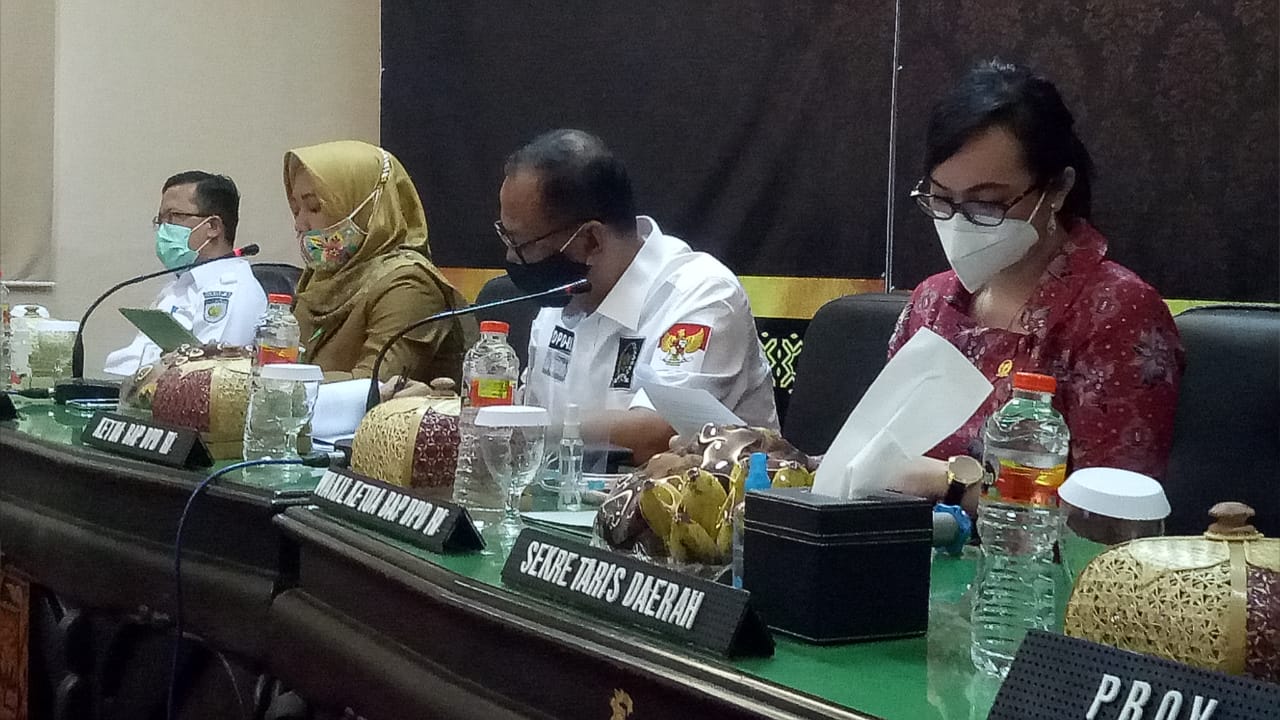 Badan Akuntabilitas Publik (BAP) DPD RI melakukan kunjungan kerja ke Kota Mojokerto, Senin (5/10/2020). SP/ Dwy Agus S