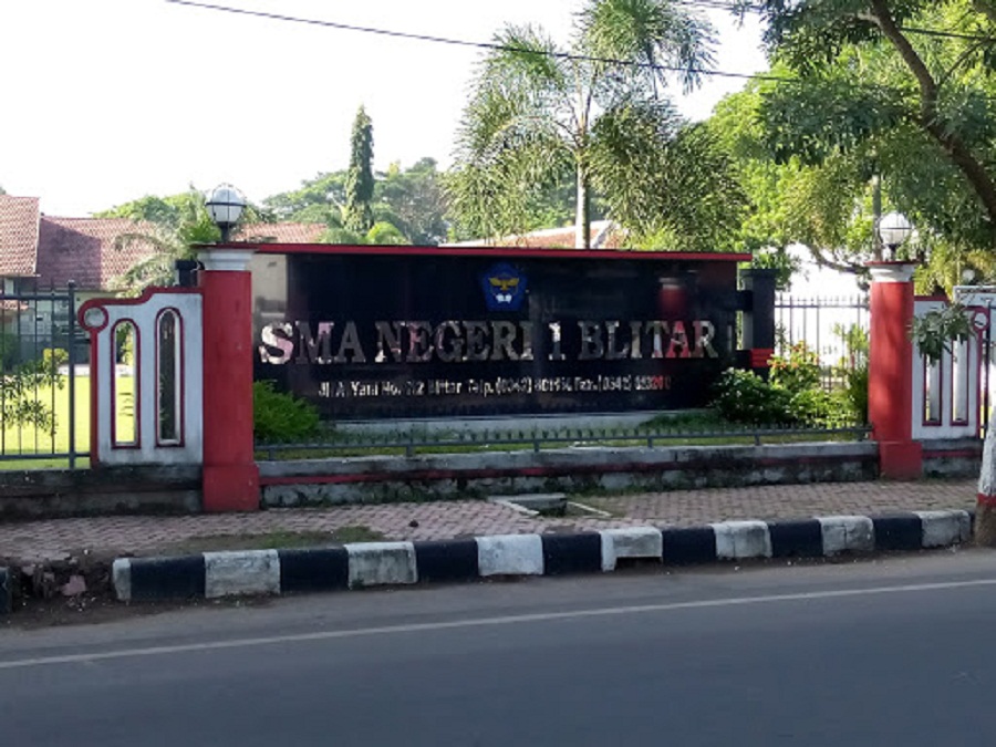 Suasana SMAN 1 Kota Blitar. SP/ DECOM