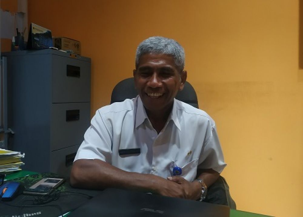 Kabid Persampahan dan Limbah Bahan Berbahaya dan Beracun (B3) DLH Kota Malang Joao Maria Gomes de Carvalho (Hendra Saputra). SP/ JT