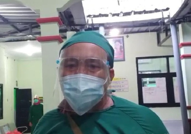 Kepala Puskesmas Ngetos Nganjuk Budi Santoso. SP/ DECOM