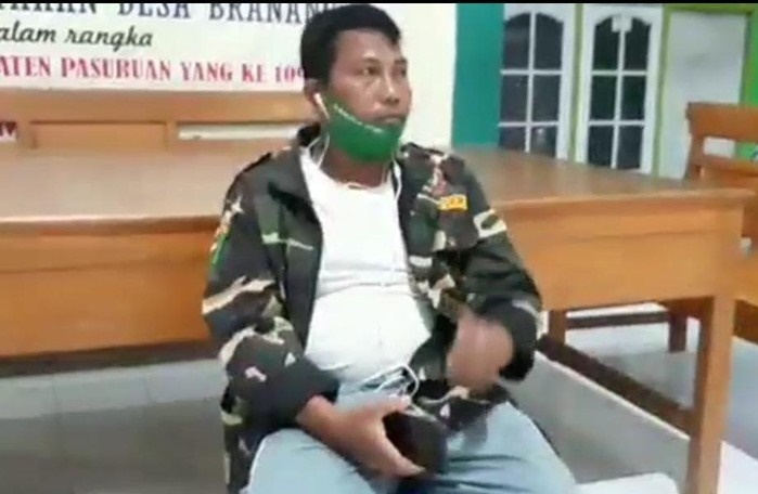 Kepala Satkorcab Banser Kabupaten Pasuruan, Kosim. SP/ DECOM