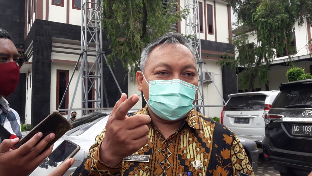 Jubir Gugus Tugas Percepatan Penanganan Covid-19 Kabupaten Tulungagung, Kasil Rokhmat. SP/ JT