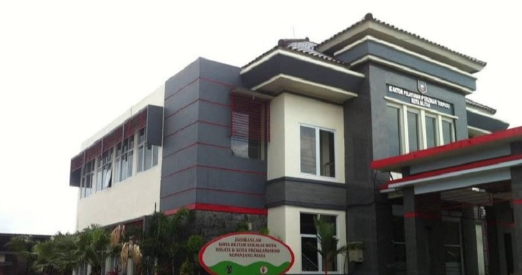 Kantor Dinas Penanaman Modal Tenaga Kerja dan Perizinan Terpadu Satu Pintu Kota Blitar. SP/ DPMTKPTSP Kota Blitar