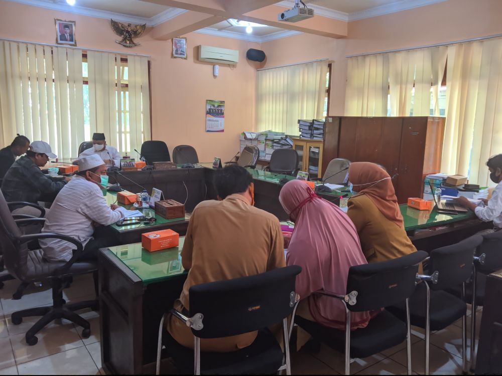 Rapat Pansus IV DPRD Bojonegoro membahas Raperda Disabilitas. 