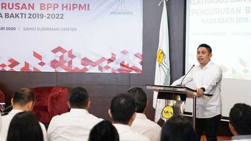 Ketua Umum Badan Pengurus Pusat Himpunan Pengusaha Muda Indonesia (BPP Hipmi) Mardani H Maming. SP/IV