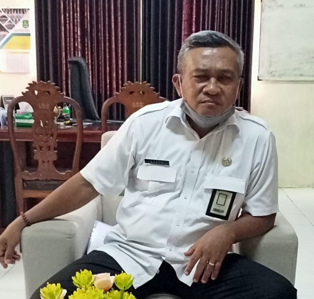 CAP : Kepala Dinas Pendidikan Kab. Sumenep, Drs.Carto, MM, (SP/Ainur Rahman)