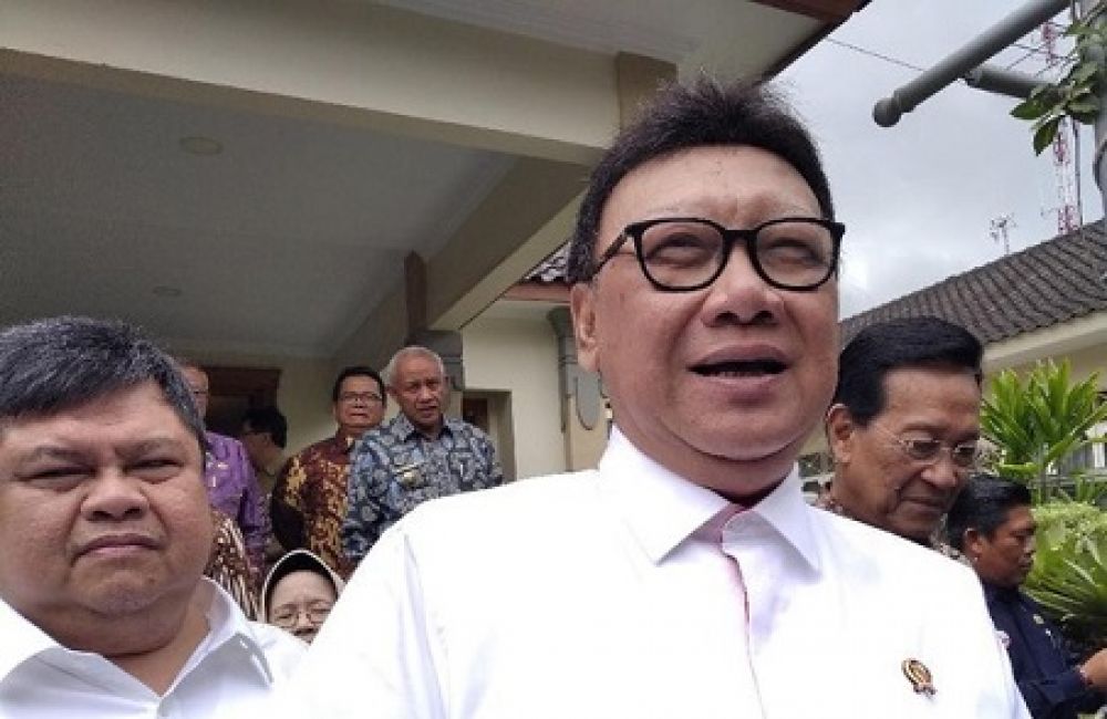 Menteri Pendayagunaan Aparatur Negara dan Reformasi Birokrasi (MenpanRB) Tjahjo Kumolo. 