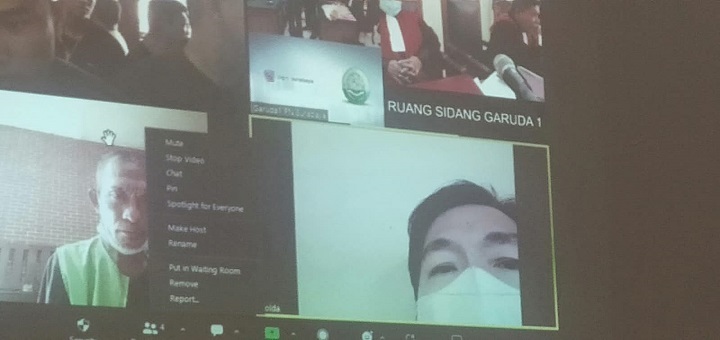 Suasana sidang di Pengadilan Negeri Surabaya. SP/Budi Mulyono