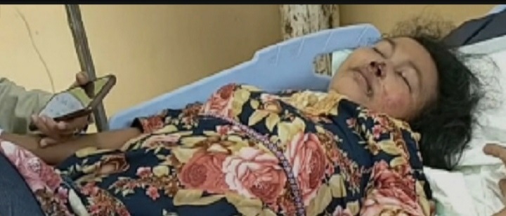 Korban saat mendapat perawatan medis. SP/Gan