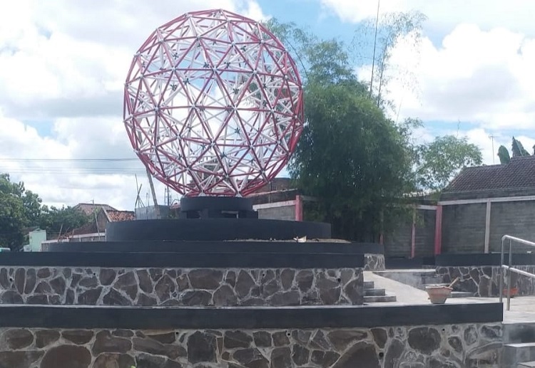 Penampakan Taman Kehati yang berada di Kelurahan Tanjungsari, Blitar yang terlihat biasa saja dan sepi pengunjung. SP/ BLT