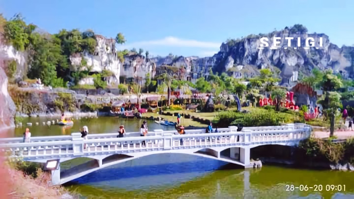 Wisata Setigi yang membawa Desa Sekapuk menjadi Desa Miliarder di Gresik. SP/M.AIDID 