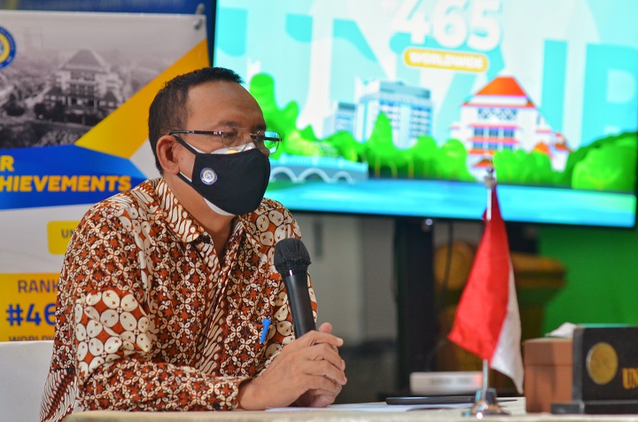 Rektor Universitas Airlangga Prof Dr. Mohammad Nasih, SE., MT., Ak. SP/Arlana