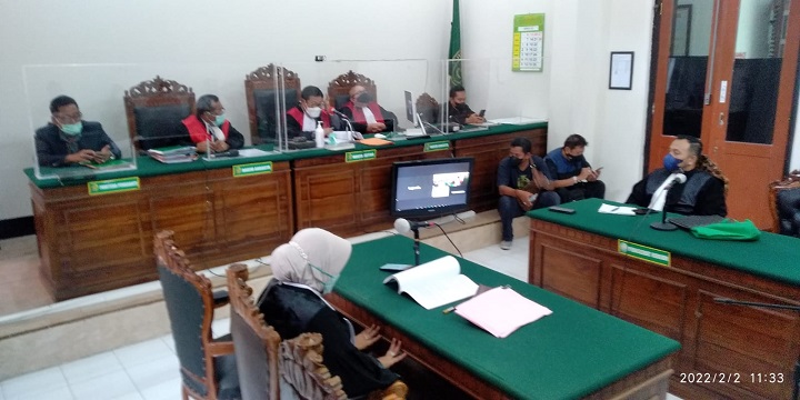 Suasana persidangan di Pengadilan Negeri (PN) Surabaya. SP/Budi Mulyono